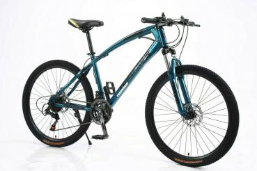 Großhandel B2B 26Zoll Mountainbike Fahrrad Bike Scheibenbremse Gabelfederung 24Gang Green